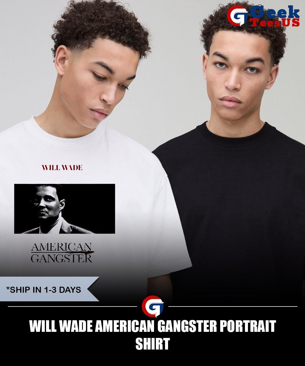 Will Wade American Gangster portrait shirt