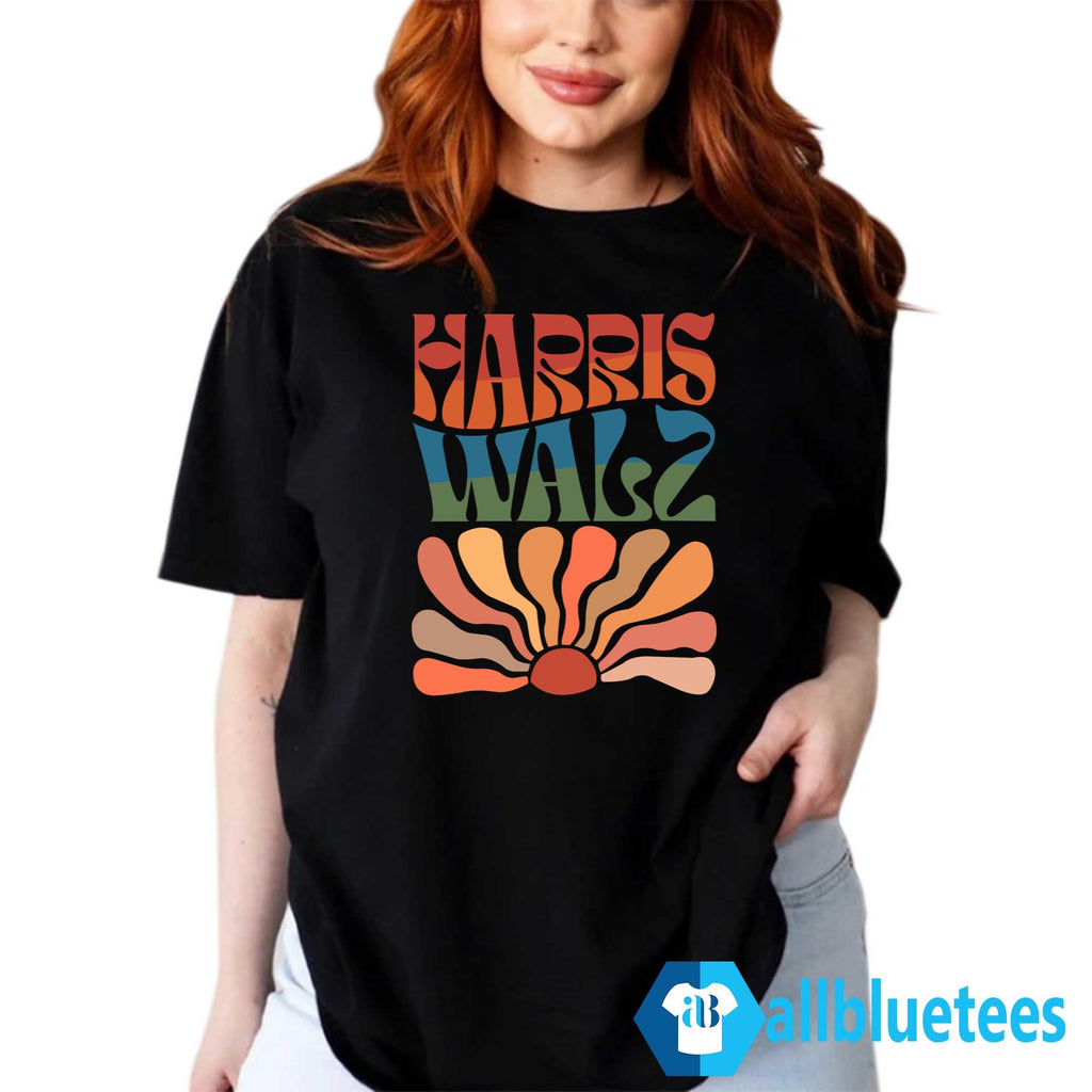 Willie Nelson Harris Walz Shirt