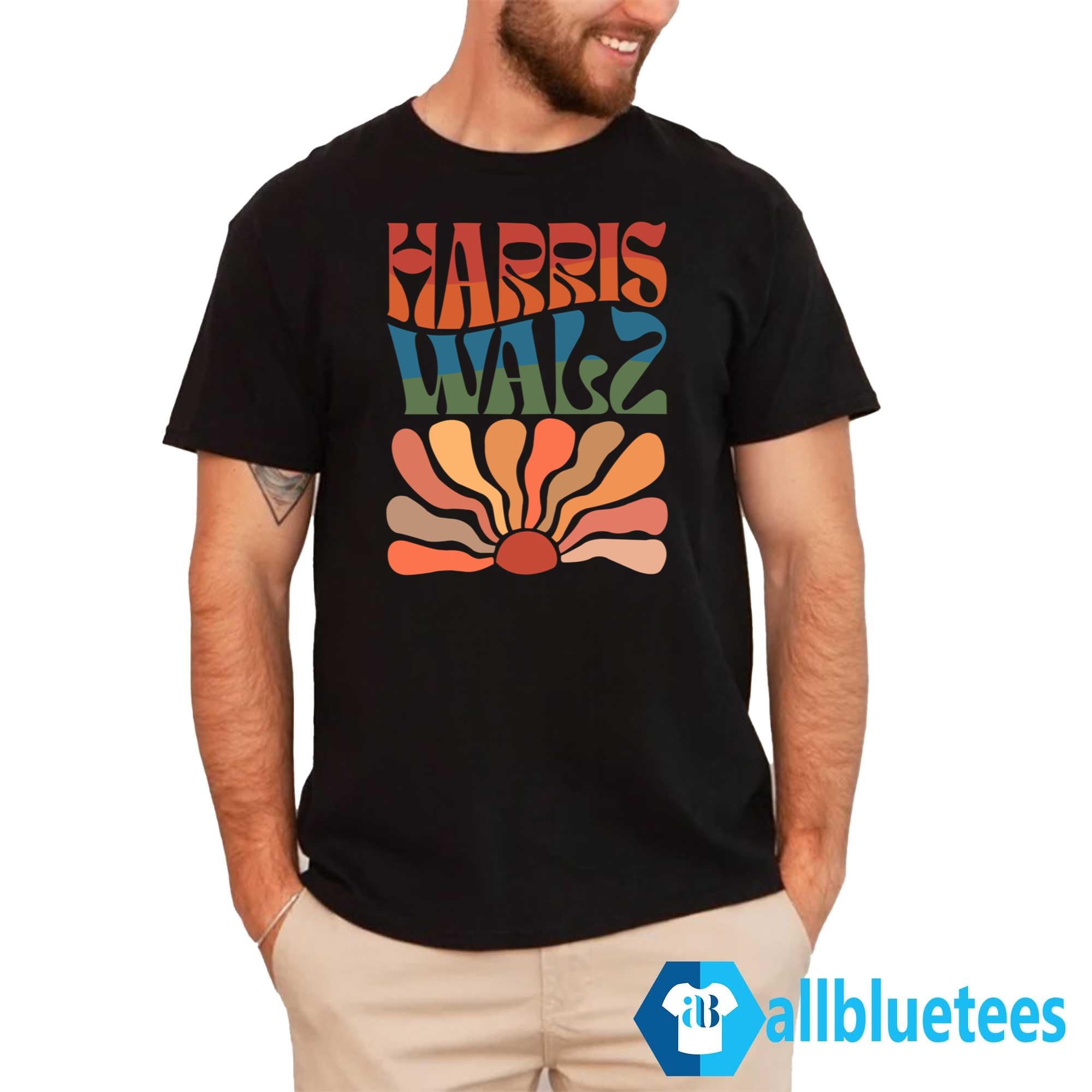 Willie Nelson Harris Walz Shirt