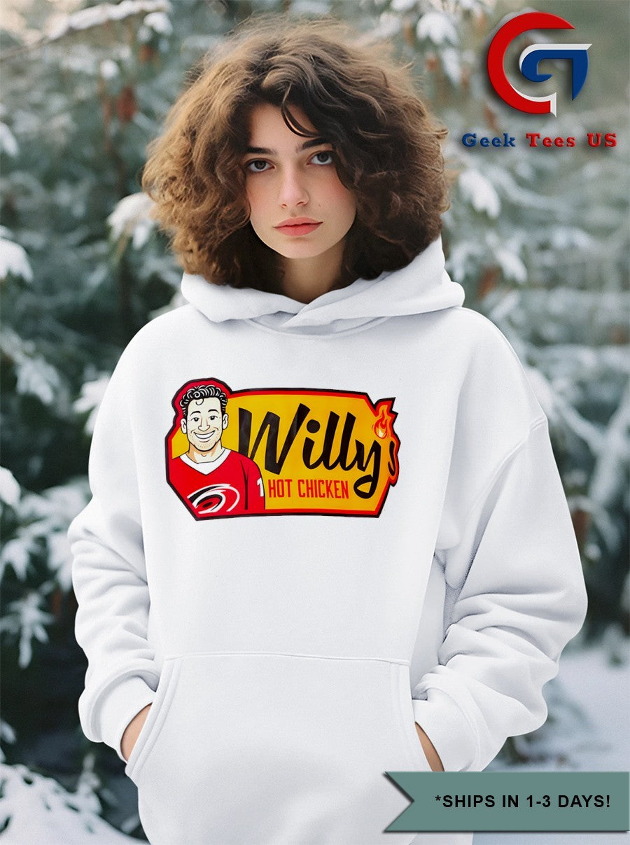 Willy Hot Chicken Canes Carolina Hurricanes shirt