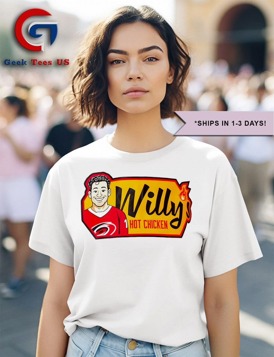 Willy Hot Chicken Canes Carolina Hurricanes shirt