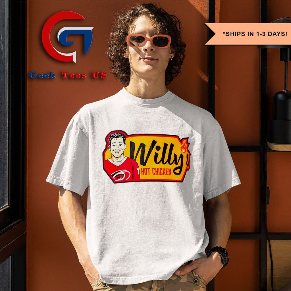 Willy Hot Chicken Canes Carolina Hurricanes shirt