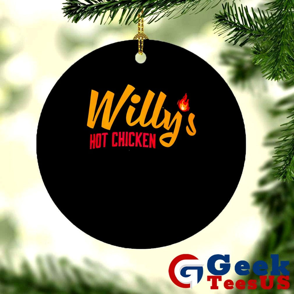 Willy hot chicken canes shirt