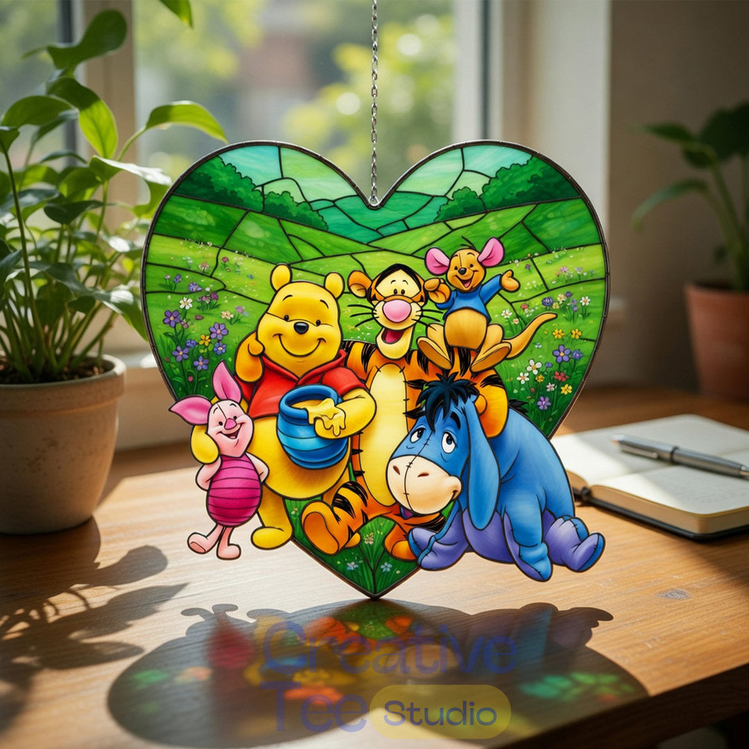 Winnie The Pooh Premium Suncatcher Home Decor