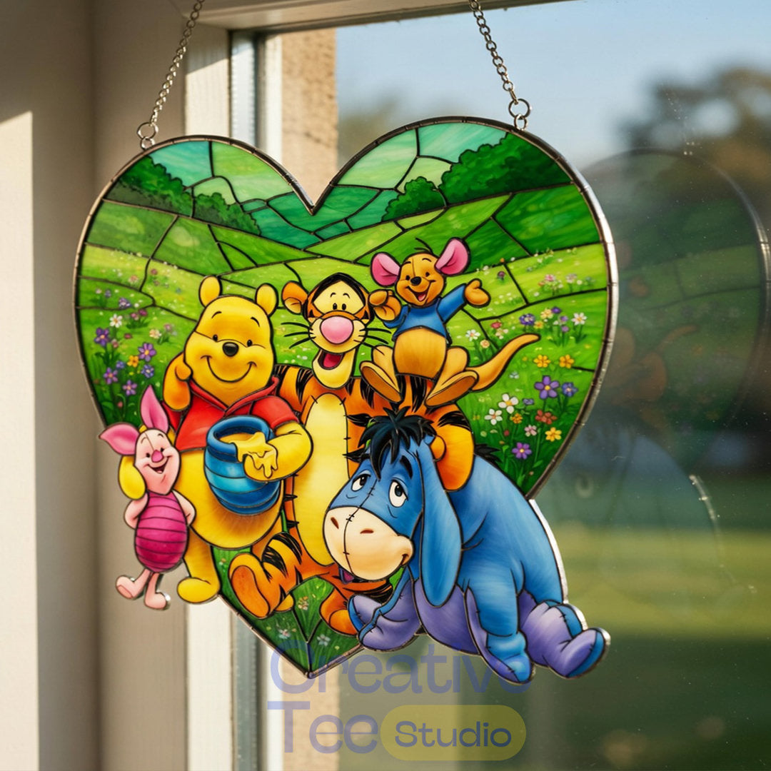 Winnie The Pooh Premium Suncatcher Home Decor