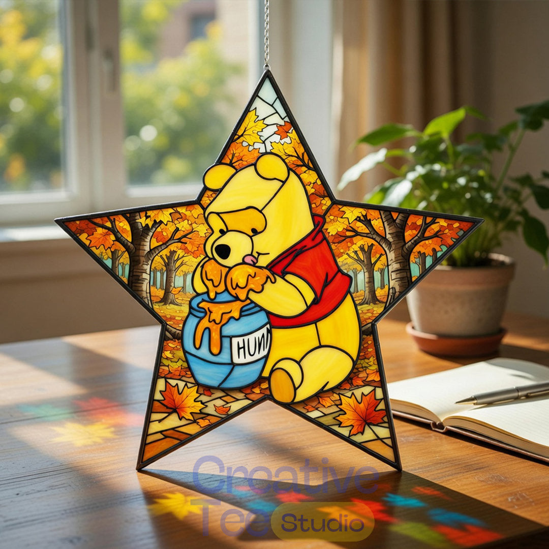 Winnie The Pooh Premium Suncatcher Home Decor