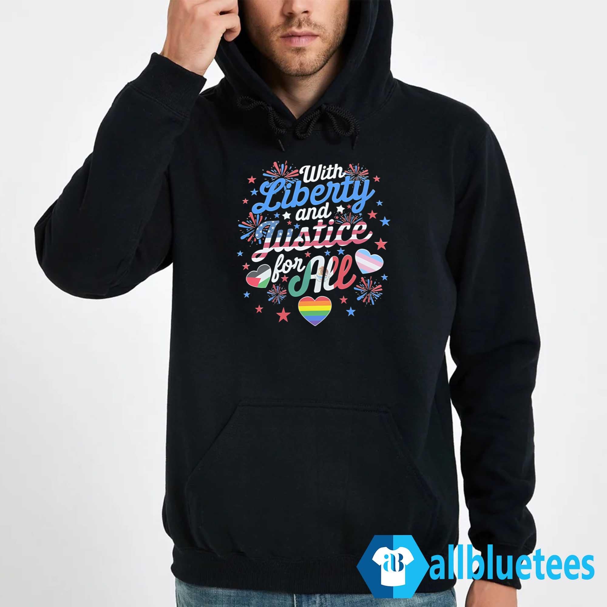 With Liberty And Justice For All T-Shirt