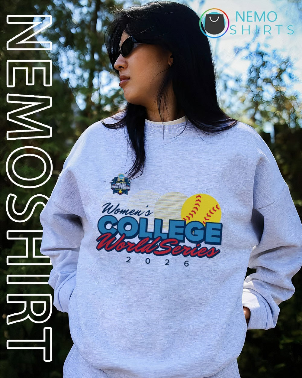 Women’s College World Series 2026 NCAA softball shirt