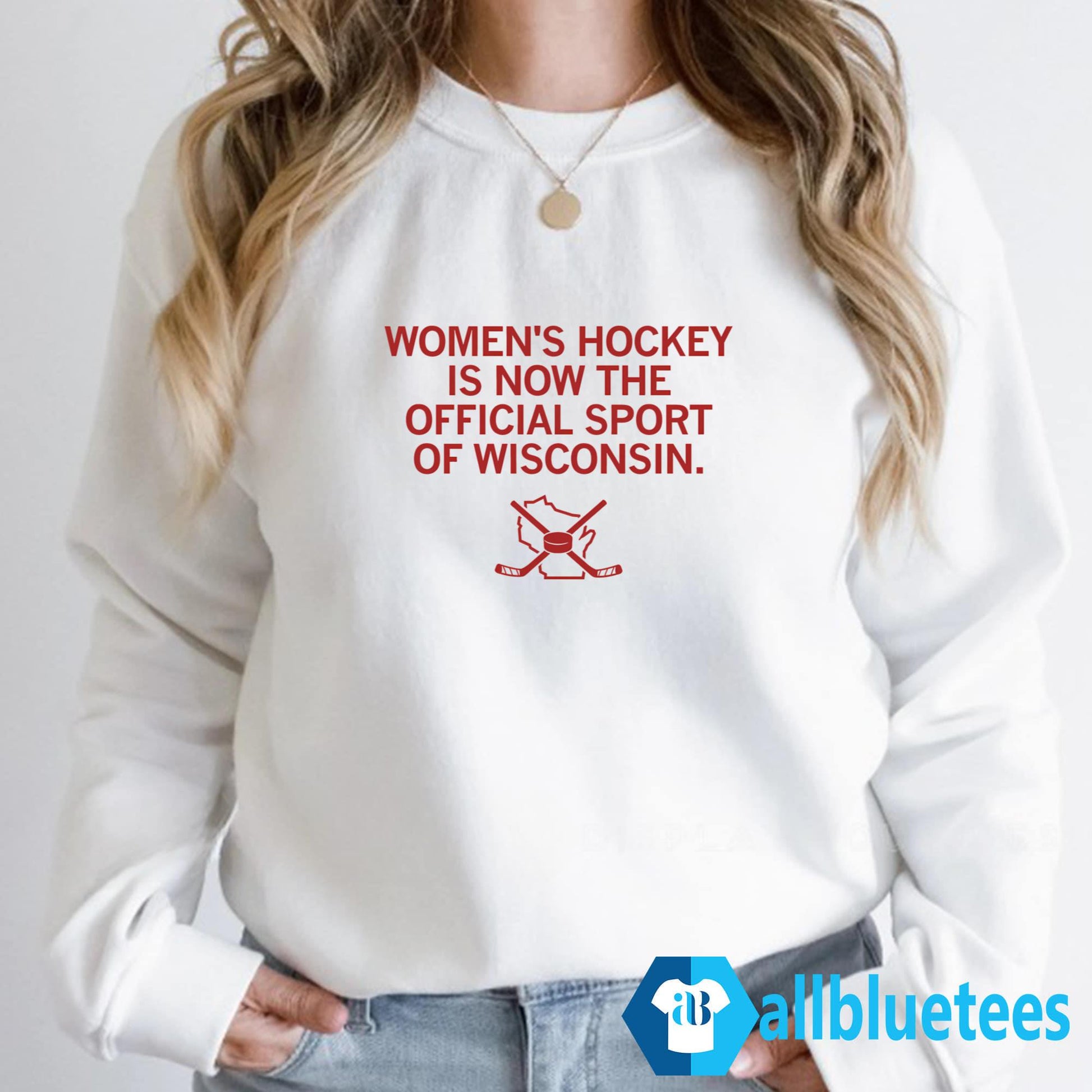 Women’s Hockey Is Now The Official Sport Of Wisconsin Shirt