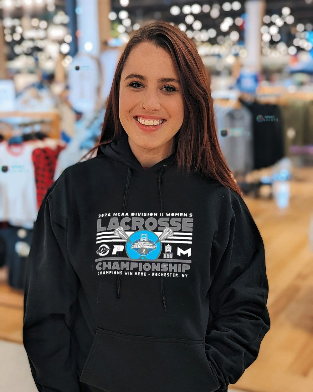 Women’s lacrosse championship 2026 NCAA Division II 4 teams shirt