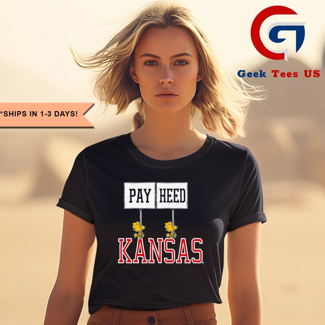 Woodstock pay heed Kansas Gameday shirt