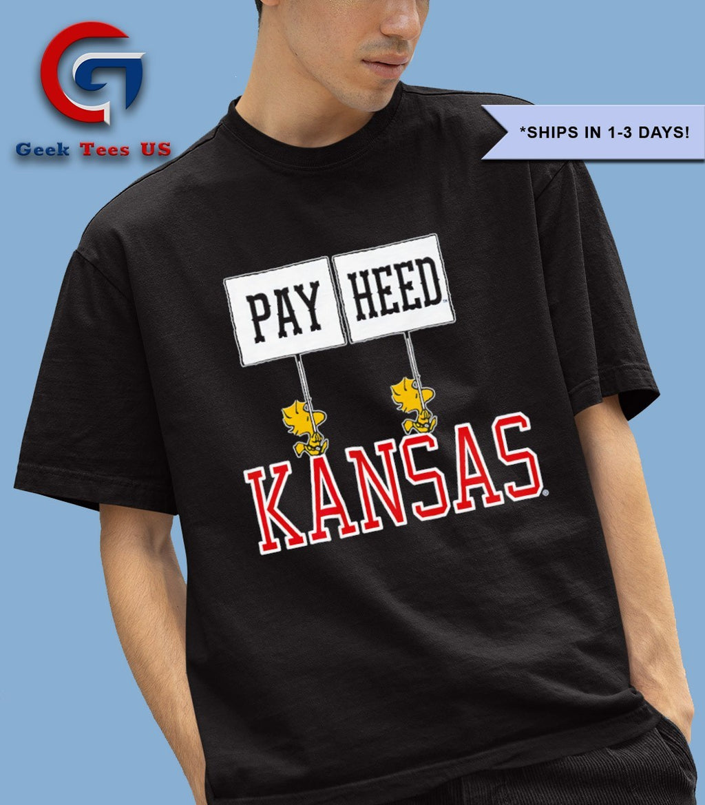 Woodstock pay heed Kansas Gameday shirt