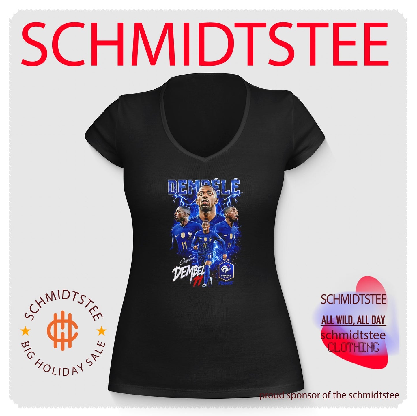 World Cup 2026 Ousmane Dembele graphic shirt