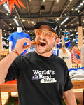 World’s Best Dad with Colorado Avalanche logo shirt