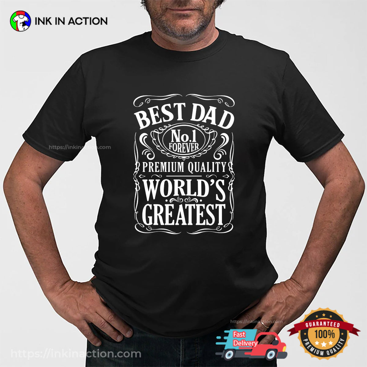 World’s Greatest Best Dad Funny Fathers Day Shirt