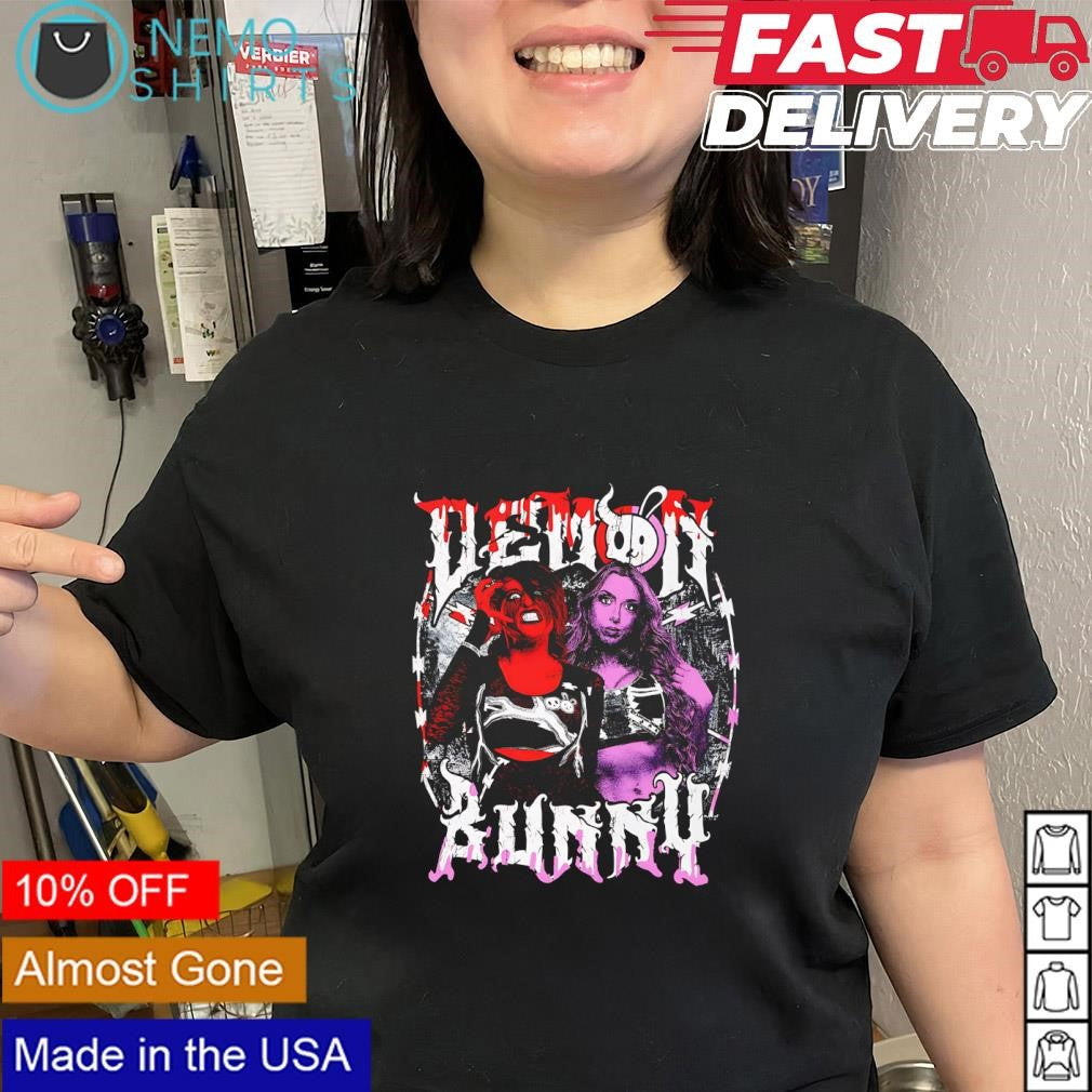 Wrestling Demon Bunny Dual Chaos shirt