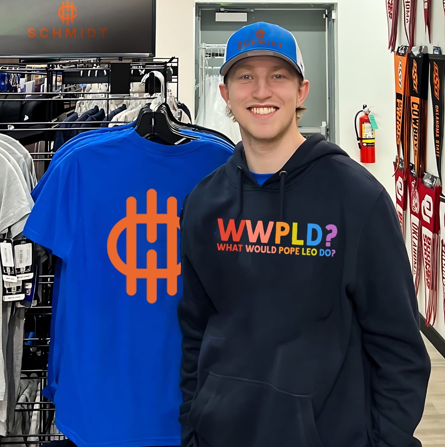Wwpld what would Pope Lep do graphic shirt
