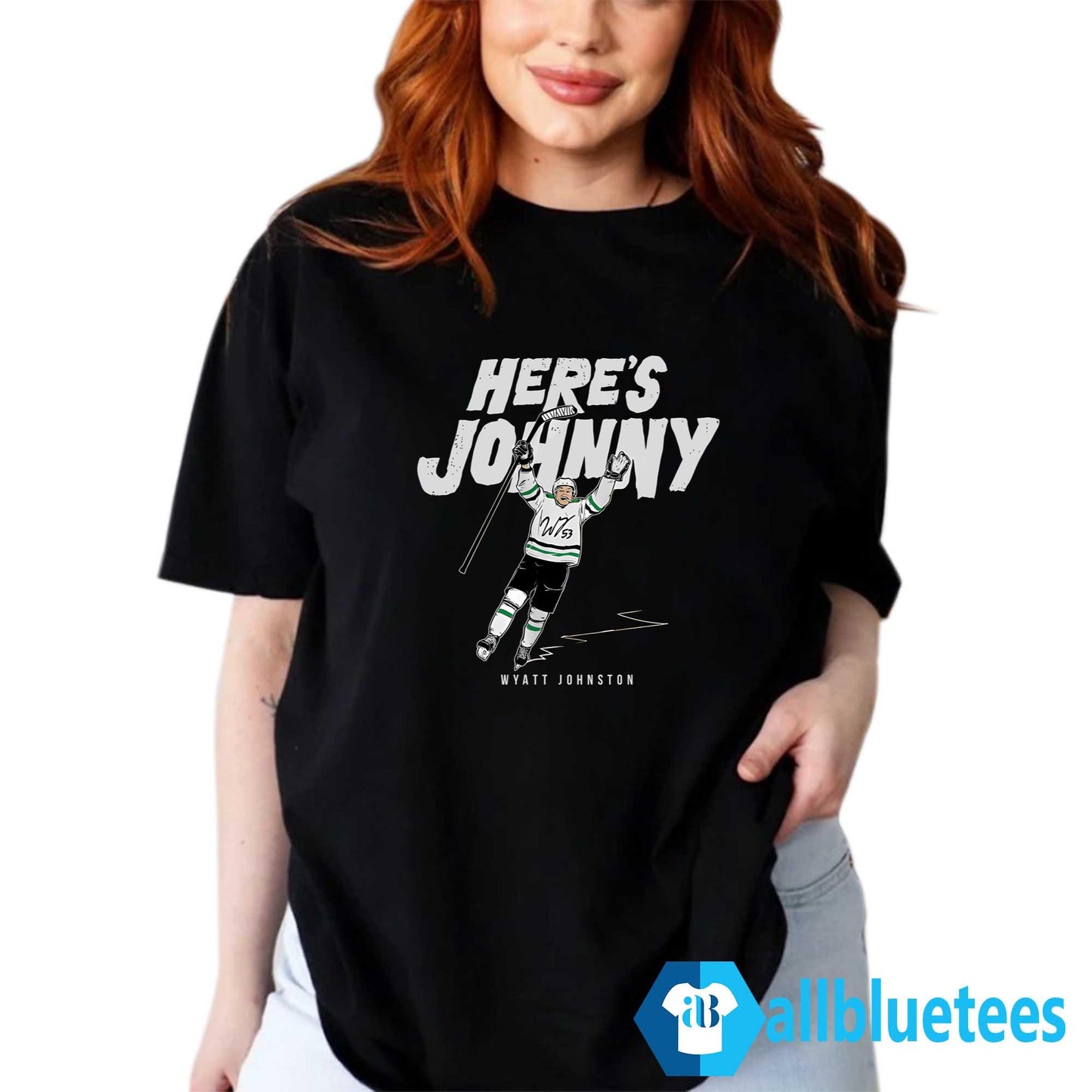 Wyatt Johnston Here’s Johnny Shirt