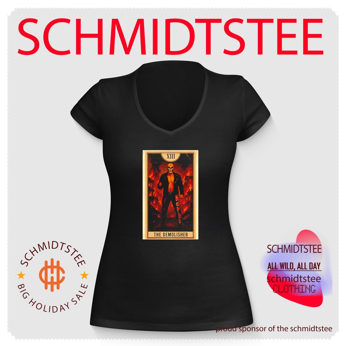 XIII the demolisher tarot card vintage shirt