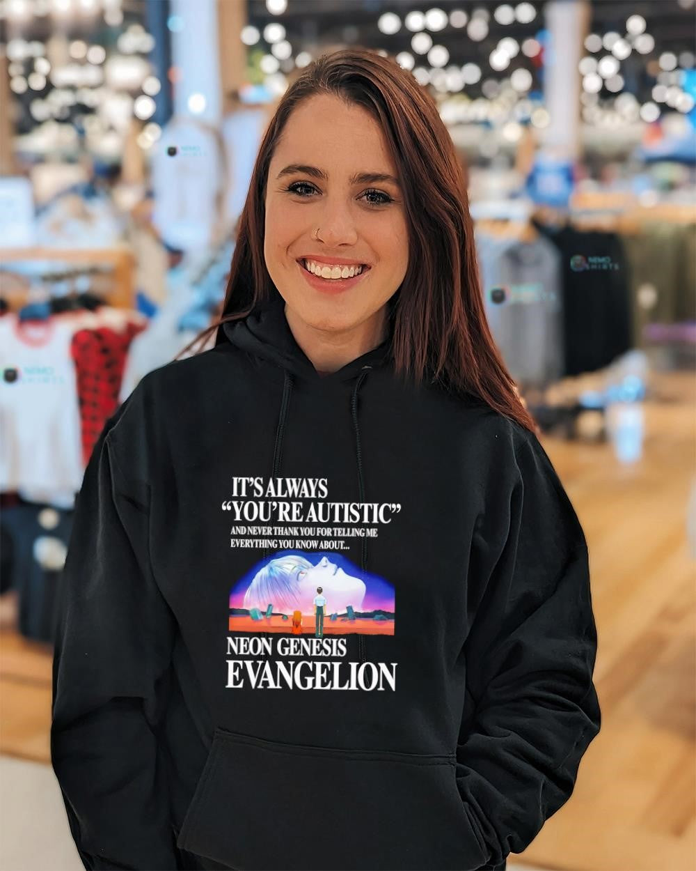 It’s always you’re autistic neon genesis evangelion shirt