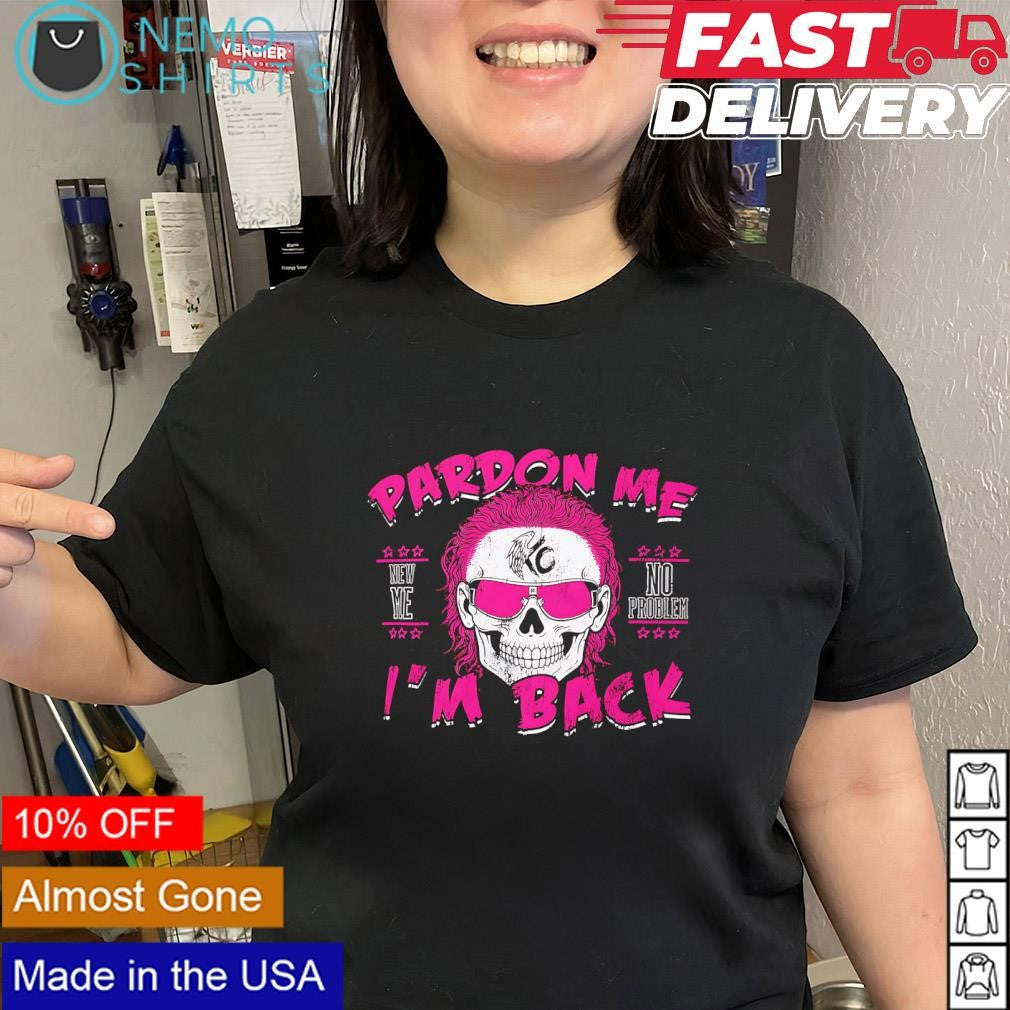 KC Navarro pardon me I’m back skull shirt