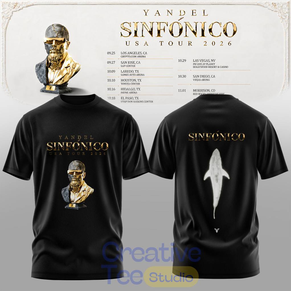 Yandel Sinfónico USA Tour 2026 Edition Special T-Shirt