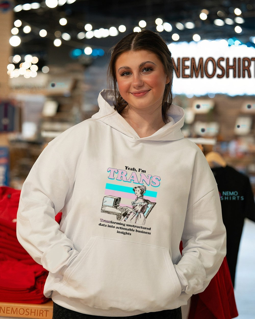 Yeah I’m trans transforming unstructured data into actionable business insights shirt