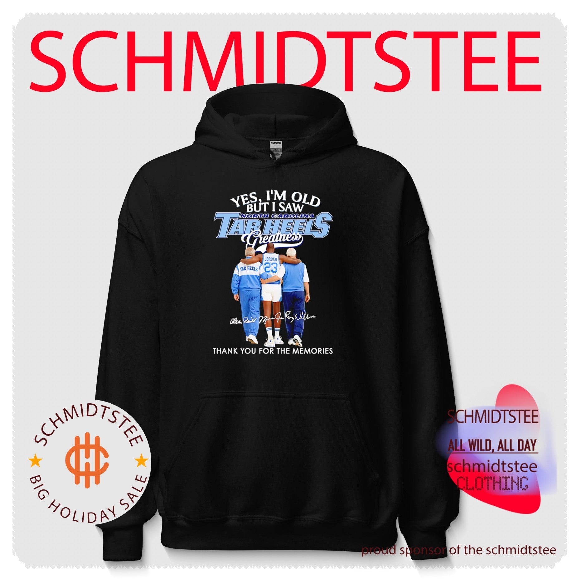 Yes I’m old but I saw North Carolina Tar Heels greatness thank you for the memories shirt