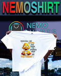 Yesterday I did nothing and today I’m finishing what I did yesterday cartoon duck shirt
