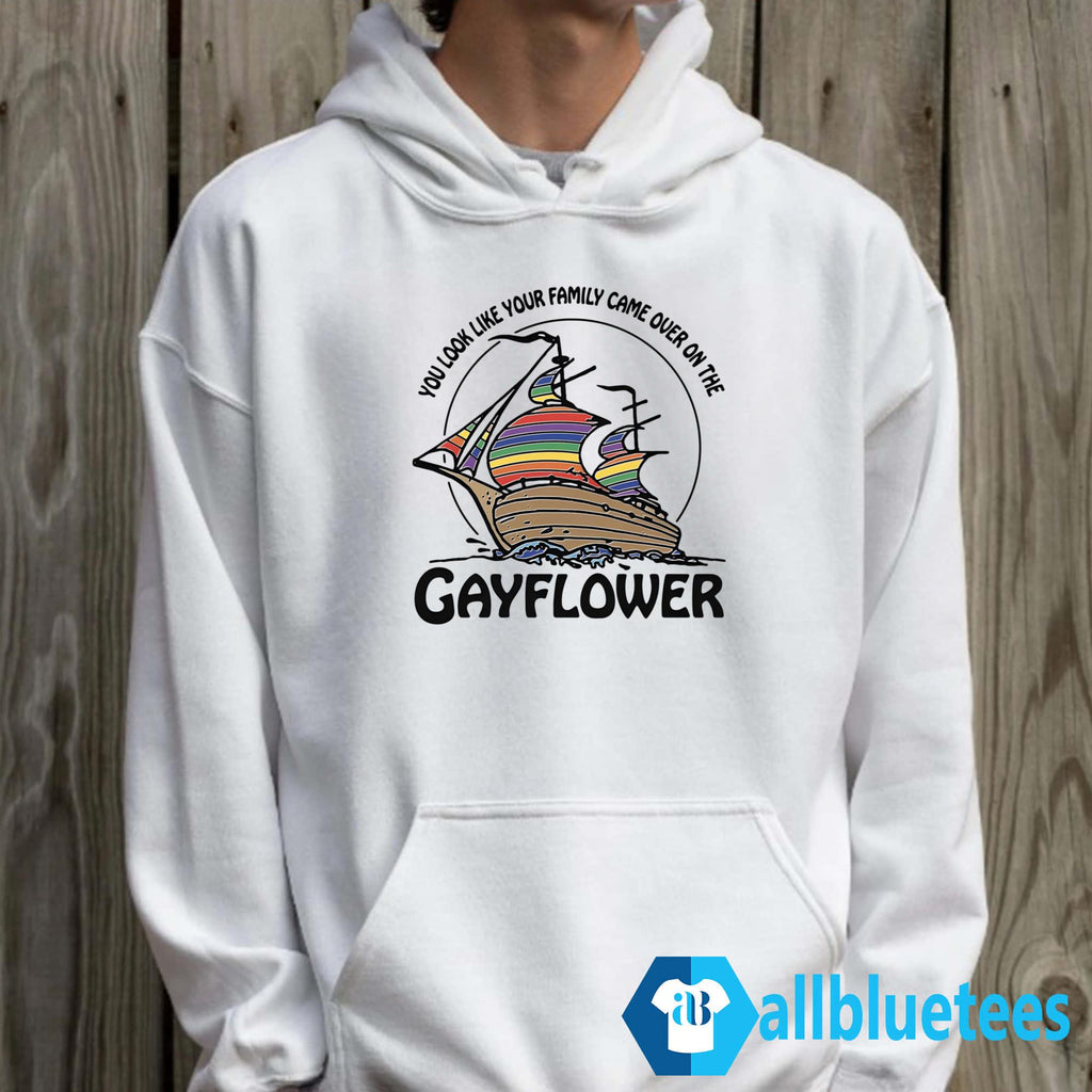 You Look Like Your Family Came Over On The Gayflower Shirt