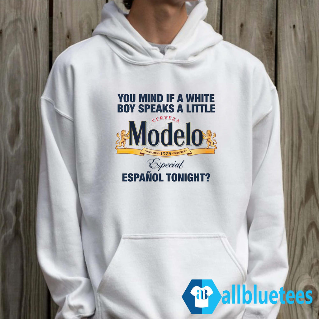 You Mind If A White Boy Speaks A Little Español Tonight Shirt
