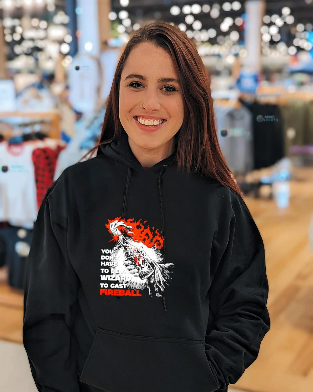 You don’t have to be a wizard to cast fireball shirt