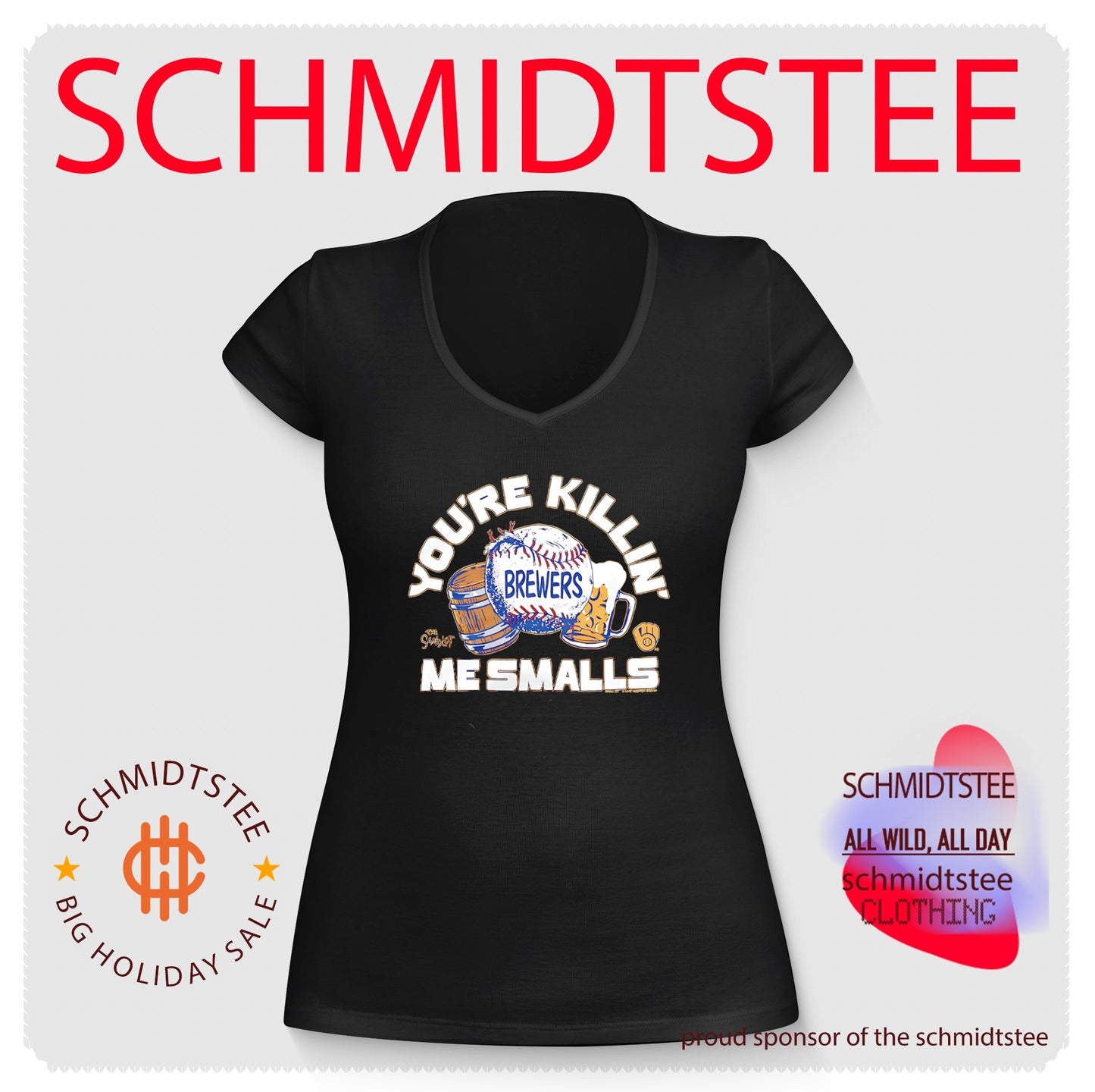 You’re killin’ me smalls Milwaukee Brewers x The Sandlot shirt