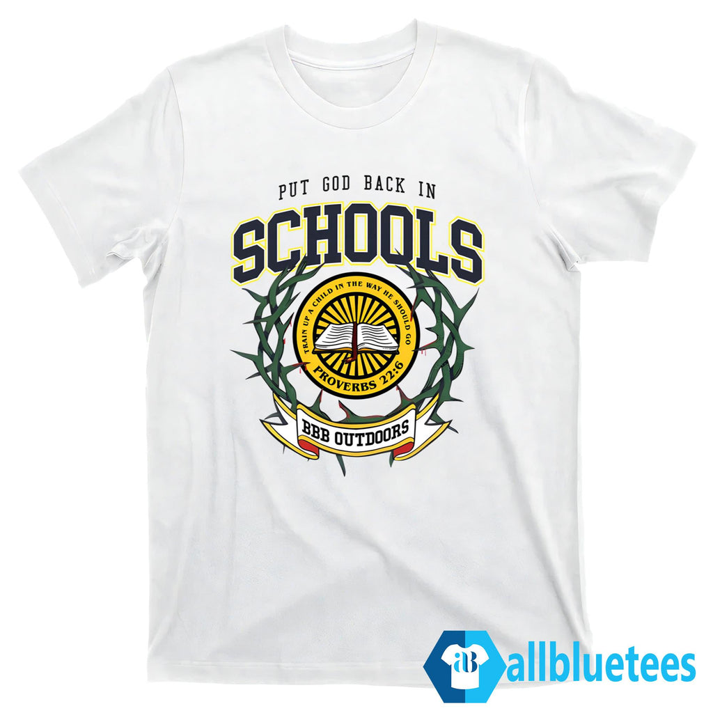 Zach Rushing Put God Back In Schools Shirt
