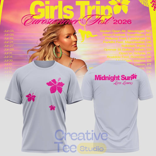 Zara Larsson Girls Trip Eurosummer Fest 2026 T-Shirt