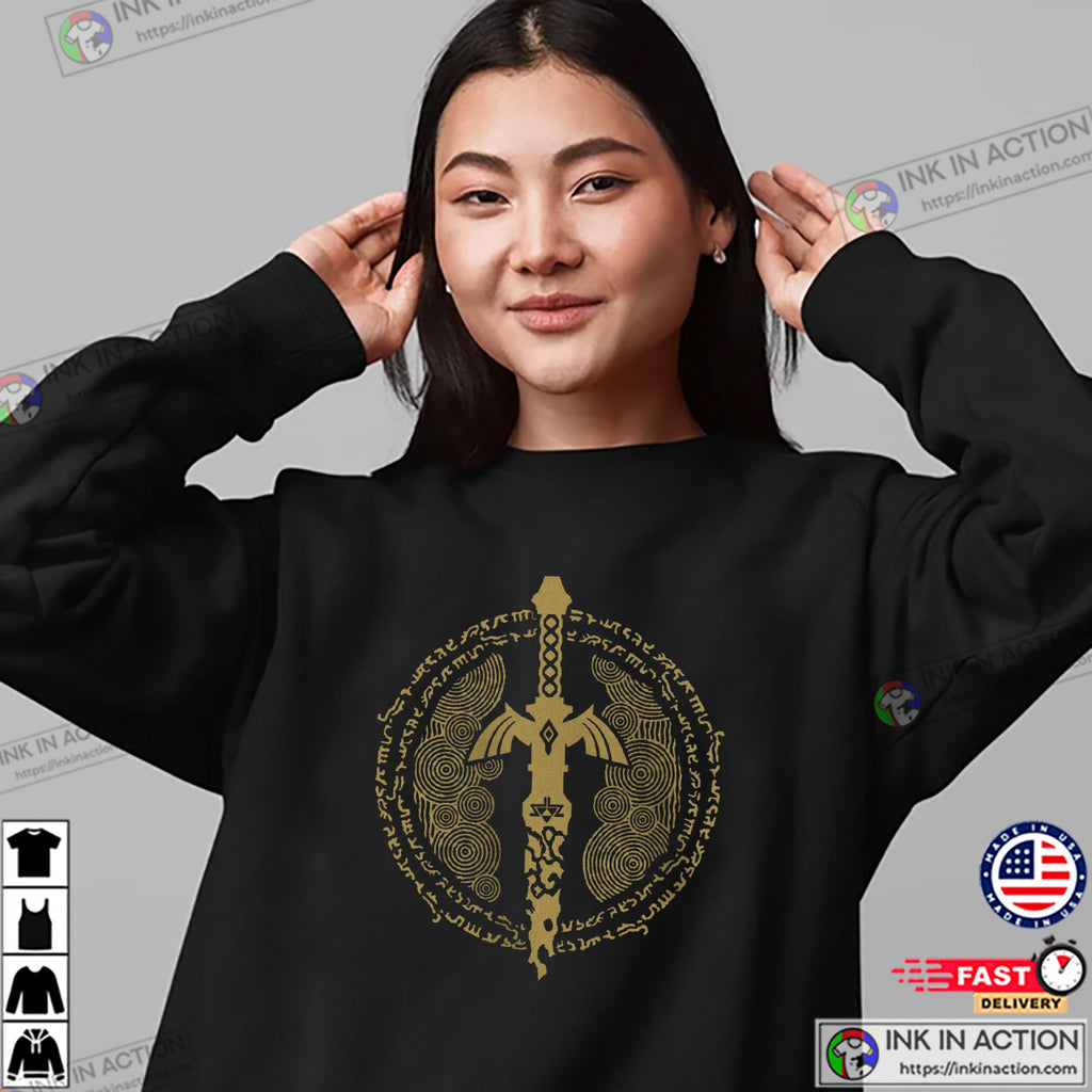 Zelda Tears of the Kingdom Master Sword Gamer T-shirt