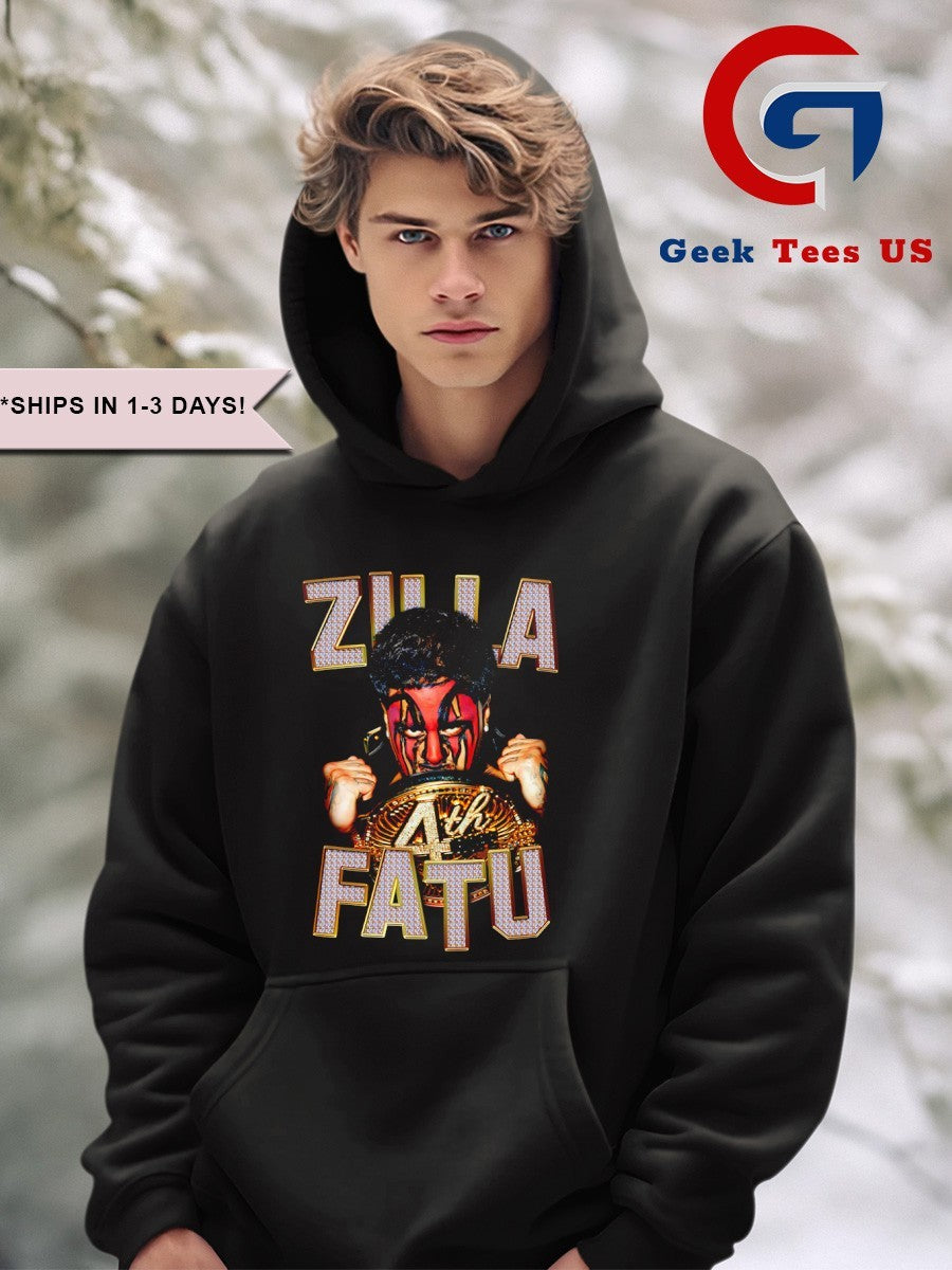 Zilla Fatu 4th rope face paint shirt