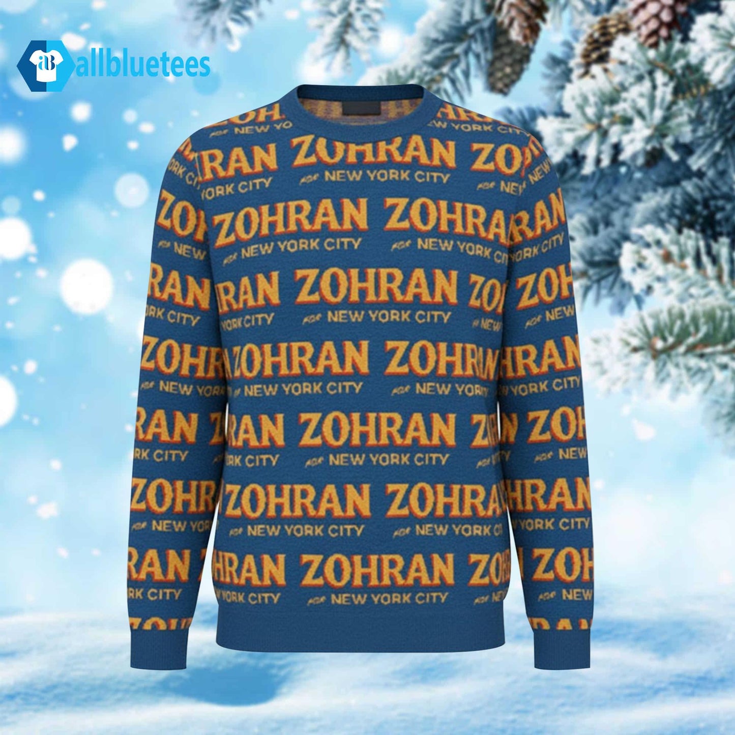 Zohran For New York City Ugly Sweater