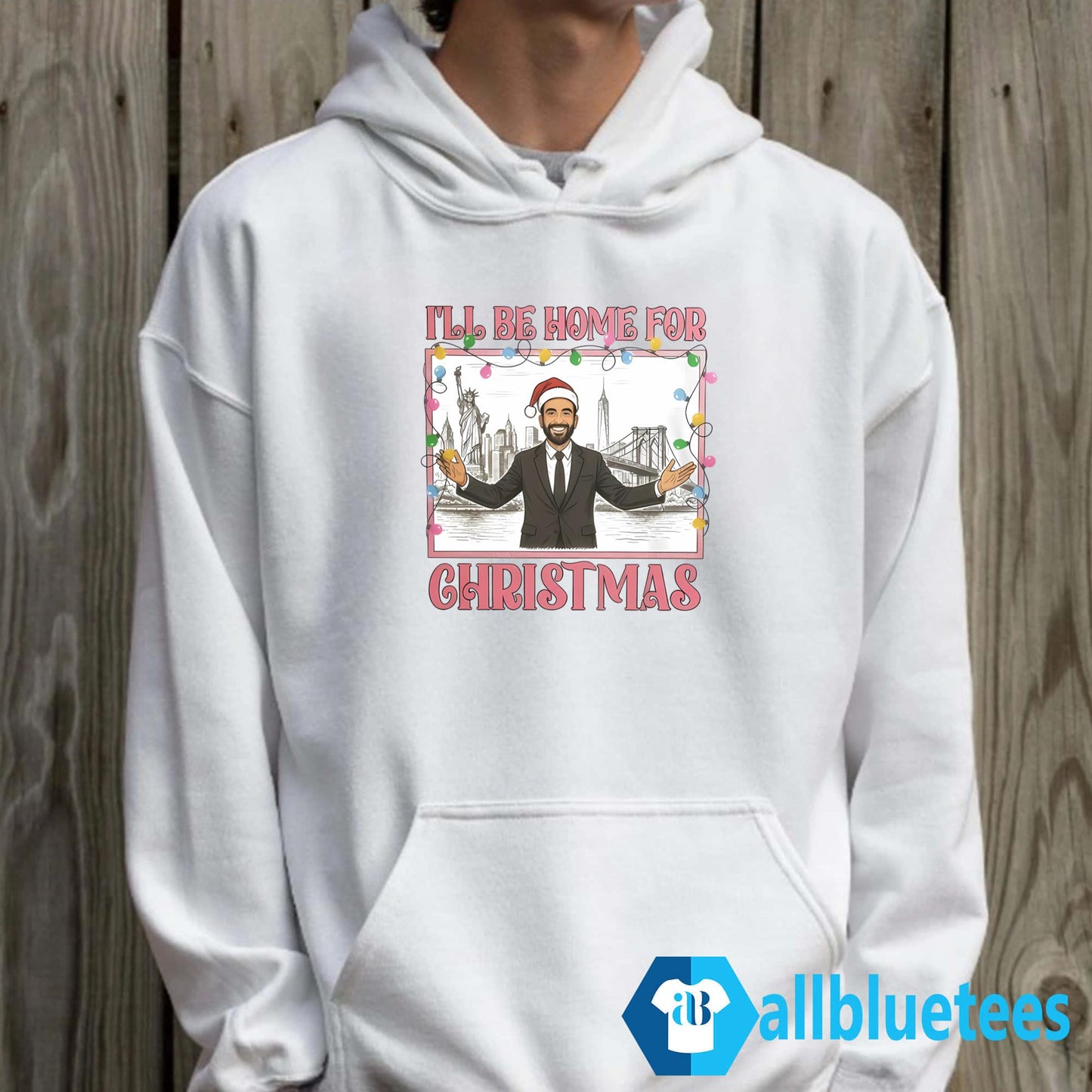 Zohran Mamdani I’ll Be Home For Christmas Shirt