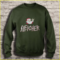 Sleigher Santa Ugly Christmas Sweater