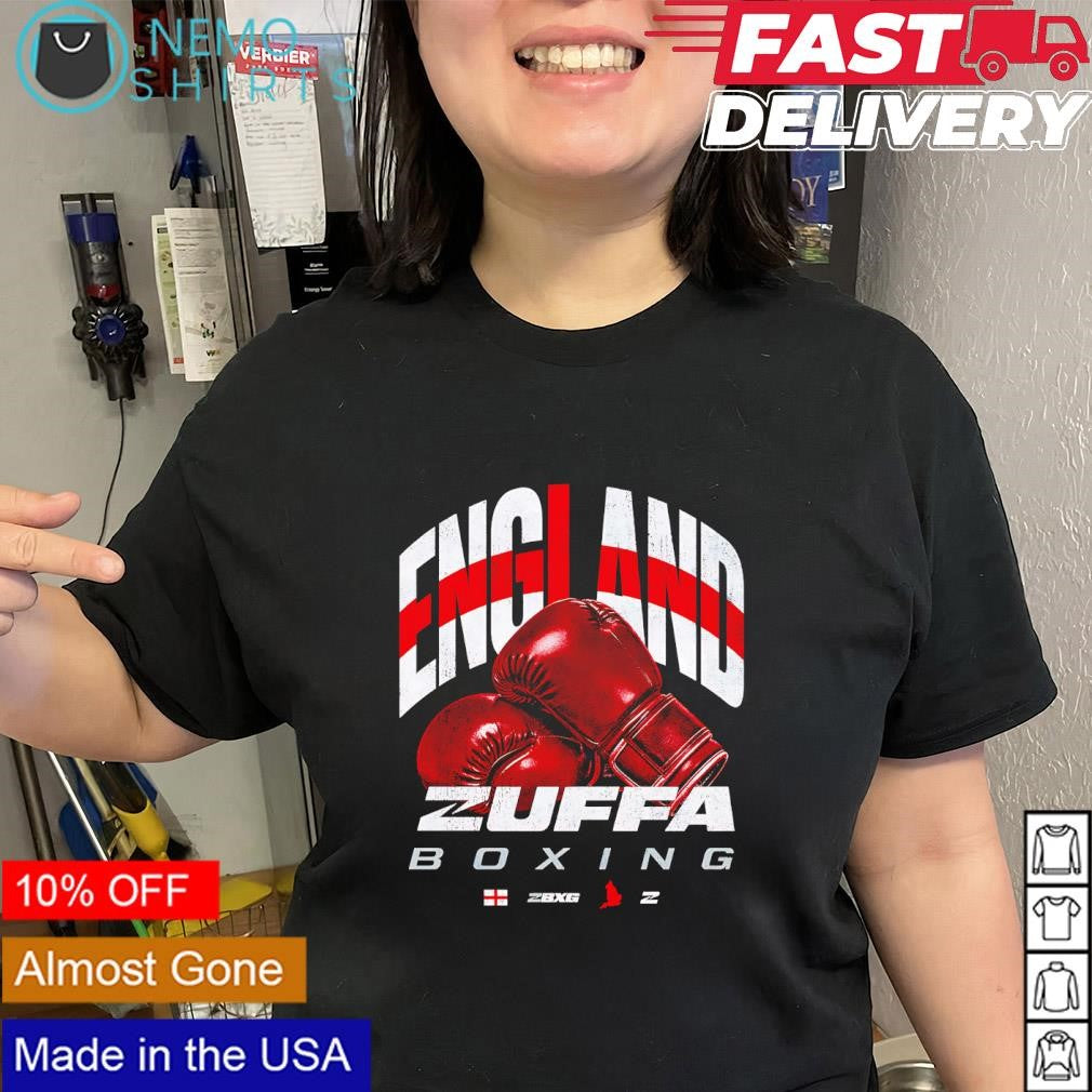 Zuffa Boxing England graphic shirt