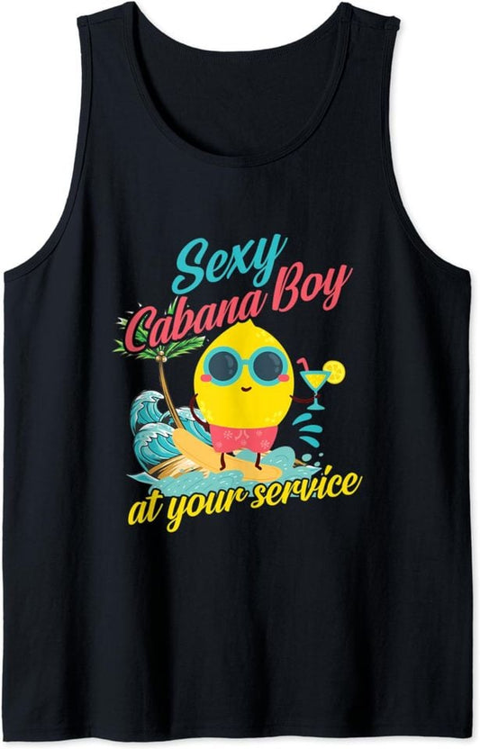 Boy Pool Party Sexy Cabana Boy Tank Top