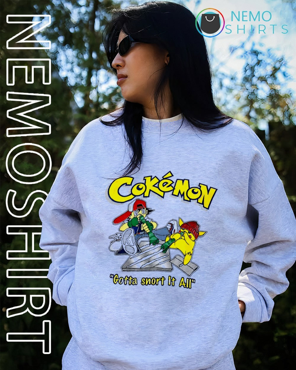 Cokemon Gotta snort it all shirt