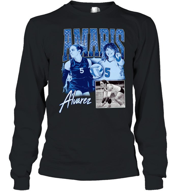 Alvarez Volleyball Player Collage Unisex T-Shirt