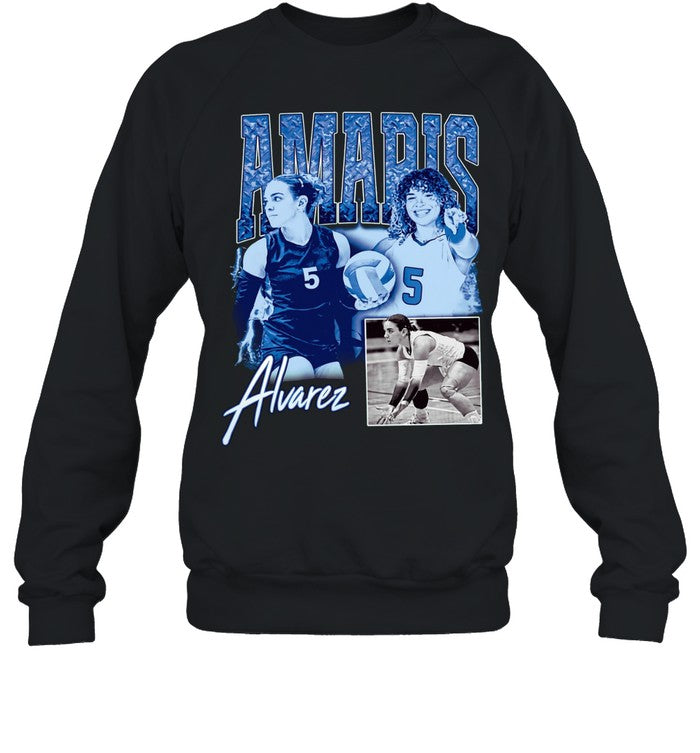 Alvarez Volleyball Player Collage Unisex T-Shirt