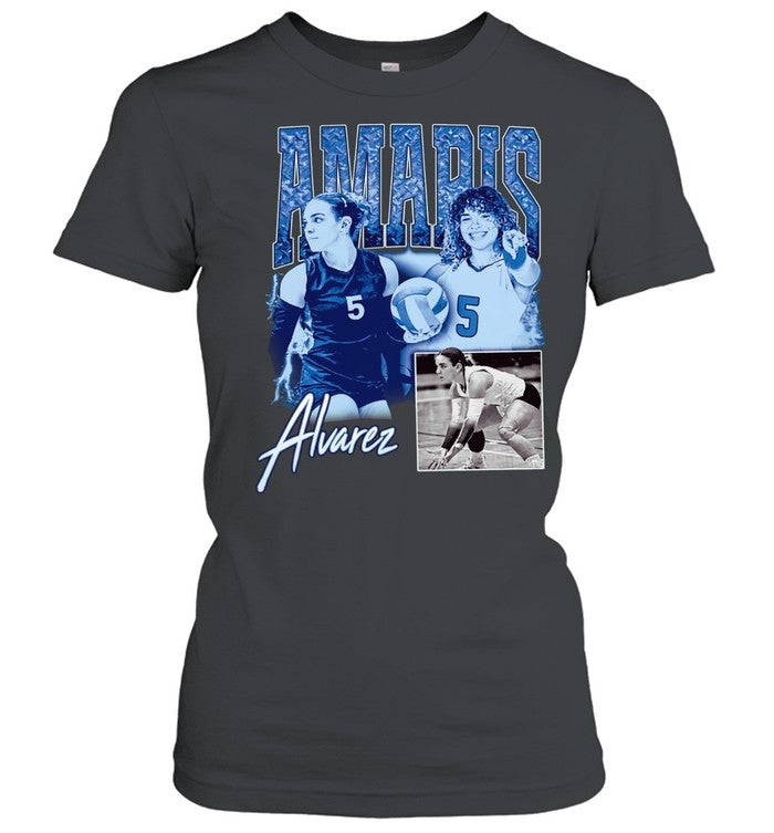 Alvarez Volleyball Player Collage Unisex T-Shirt
