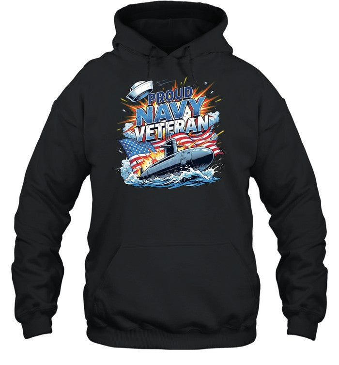 America submarine proud NAVY Veteran Unisex T-Shirt
