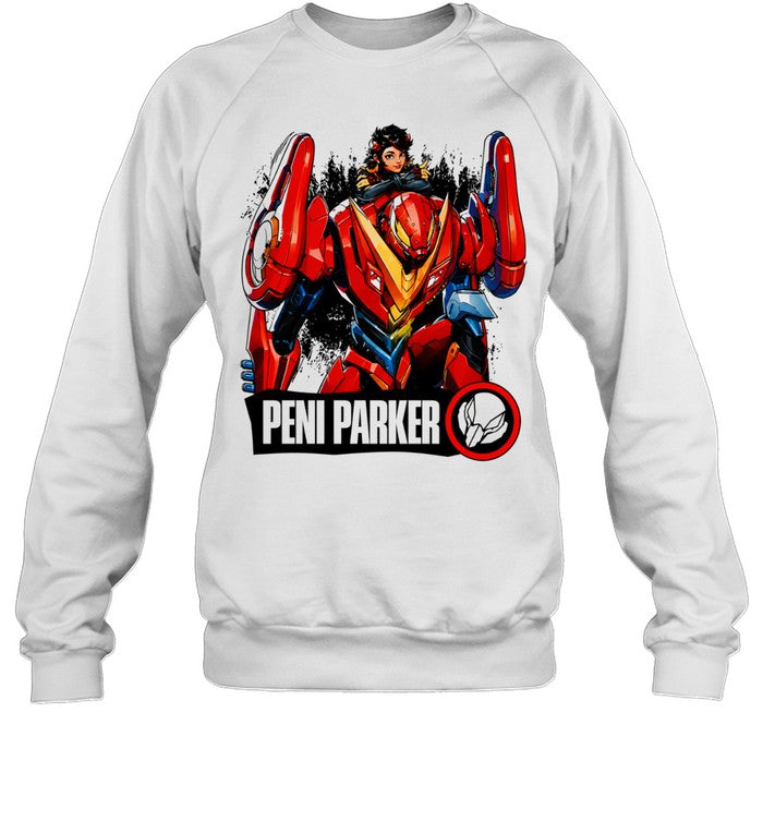 Anime Robot Pilot Peni Parker Mecha Mech Suit Unisex T-Shirt