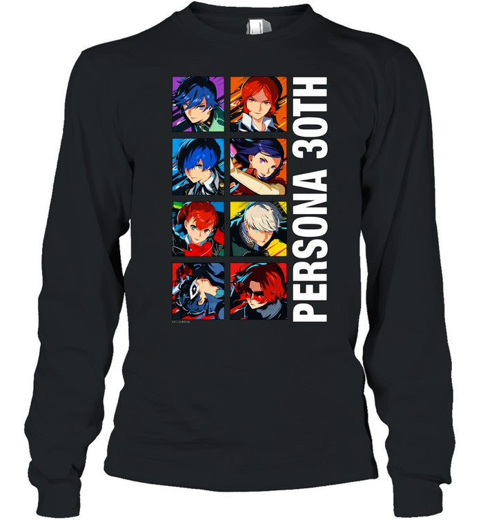 Atlus Persona 30th Protagonist Series Legacy Stack Unisex T-Shirt