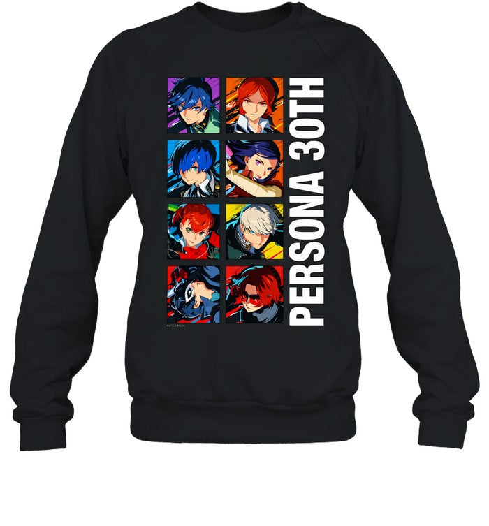 Atlus Persona 30th Protagonist Series Legacy Stack Unisex T-Shirt